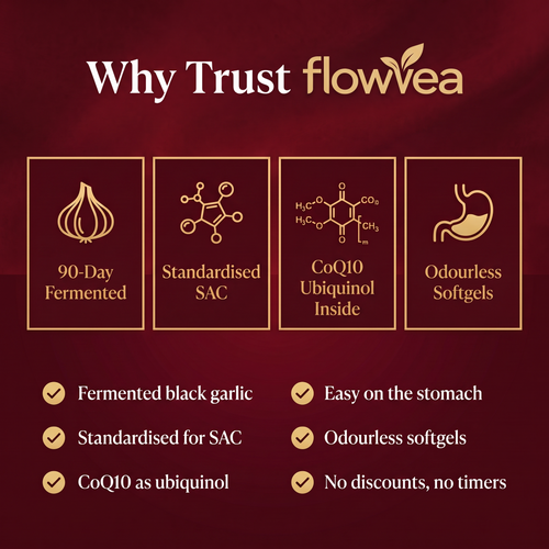 Flowvea Fermented Black Garlic